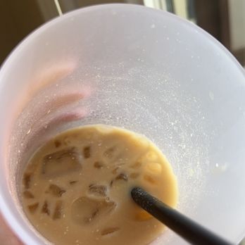Top Cup Coffee House - Macnilla latte with ingredients floating in it??? - Coffee & Tea Near Me - Gilbert, Arizona