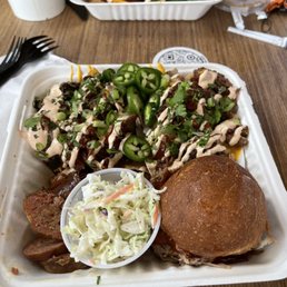Fiesta brisket bowl