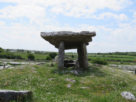 Poulnabrone Dolmen by null