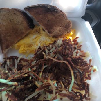 Sgt. Pepper's Cafe - Scrabble eggs, hash browns and toast - Breakfast & Brunch Near Me - Springfield, Illinois