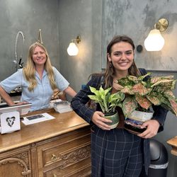 Fringe & Fern Collective - My daughter with Shelbie one of the owners.