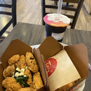 i-Tea - Popcorn chicken & Okinawa onigiri - Ramen Near Me - Milpitas, California i-Tea - Popcorn chicken & Okinawa onigiri - Ramen Near Me - Milpitas, California