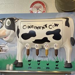 Condiment cow