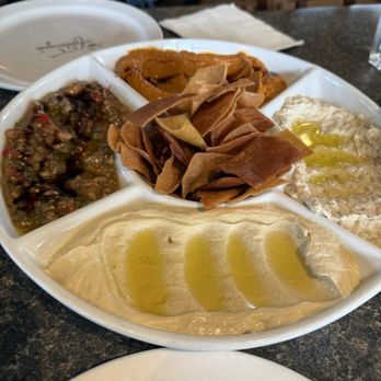 Arabesque Family Restaurant - Sampler Dip - Middle Eastern Near Me - Kitchener, Ontario Arabesque Family Restaurant - Sampler Dip - Middle Eastern Near Me - Kitchener, Ontario