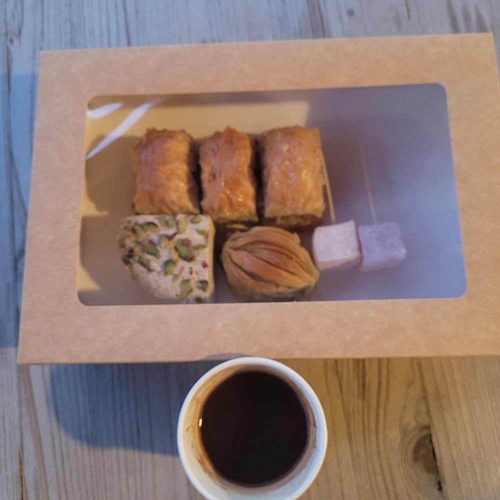 Ashuri Baklava & Cafe - My to go - Coffee & Tea Near Me - Bellingham, Washington Ashuri Baklava & Cafe - My to go - Coffee & Tea Near Me - Bellingham, Washington