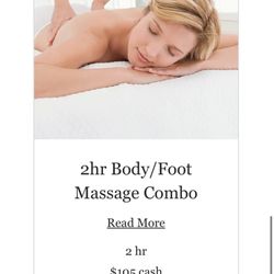 Marin Family Spa - The service I request and was confirmed for. $105!!