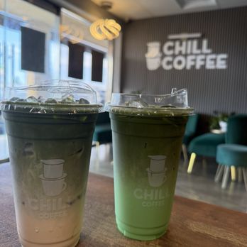 Chill Coffee - Banana Matcha Latte, Pandan Matcha Latte - Coffee & Tea Near Me - Westminster, California Chill Coffee - Banana Matcha Latte, Pandan Matcha Latte - Coffee & Tea Near Me - Westminster, California