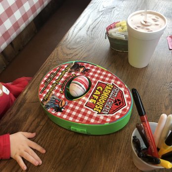 Frizzle Chicken Cafe - Kids can design their own eggs to take home with the help of this neat gadget - Breakfast & Brunch Near Me - Pigeon Forge, Tennessee