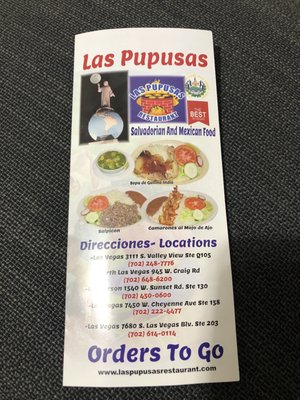 Menu photo 3 Las Pupusas Restaurant Las Vegas, NV Menu photo 3 Las Pupusas Restaurant Las Vegas, NV