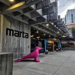 MARTA - Midtown Station - Outside Midtown MARTA Station