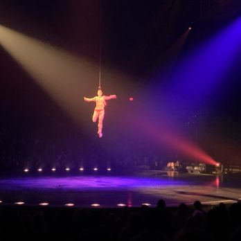 Cirque Du Soleil - Volta - Yes, she's really hanging by her hair! - Performing Arts Near Me - Los Angeles, California