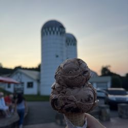 Rich Farm Ice Cream Shop - German chocolate brownie