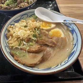 Marugame Udon - Creamy Broth Udon-Tonkotsu Style - Japanese Near Me - Tukwila, Washington Marugame Udon - Creamy Broth Udon-Tonkotsu Style - Japanese Near Me - Tukwila, Washington