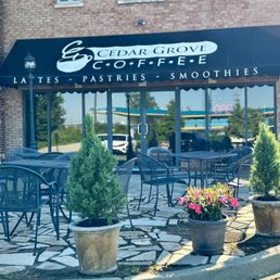 Exterior outside entrance of Cedar Grove Coffee House - Shepherdsville, Kentucky Exterior outside entrance of Cedar Grove Coffee House - Shepherdsville, Kentucky
