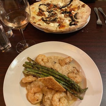 Via Toscana - Wild Mushroom Risotto with Shrimp and CALABRESE BIANCO - Italian Near Me - Louisville, Colorado Via Toscana - Wild Mushroom Risotto with Shrimp and CALABRESE BIANCO - Italian Near Me - Louisville, Colorado