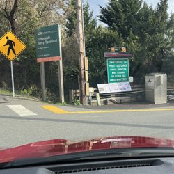 Tahlequah Ferry Terminal - The turnoff before boarding the boat