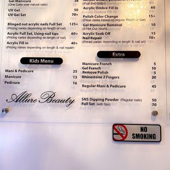 Allure Beauty Bar - Price list - Nail Salons Near Me - Queens, New York Allure Beauty Bar - Price list - Nail Salons Near Me - Queens, New York