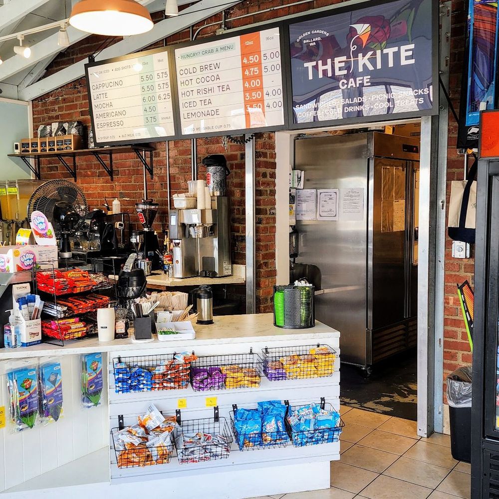 The Kite Cafe - Interior (9/16/24) - Coffee & Tea Near Me - Seattle, Washington