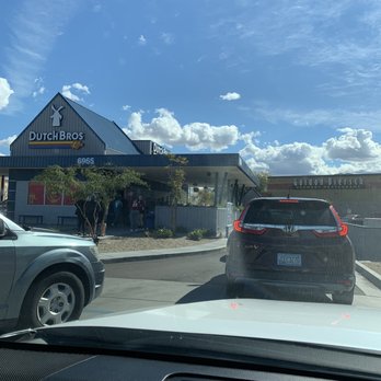 Dutch Bros Coffee - 2 lanes combining - Coffee & Tea Near Me - Glendale, Arizona Dutch Bros Coffee - 2 lanes combining - Coffee & Tea Near Me - Glendale, Arizona