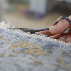 Expert repair services: fringes, patches, resizing, binding,etc.