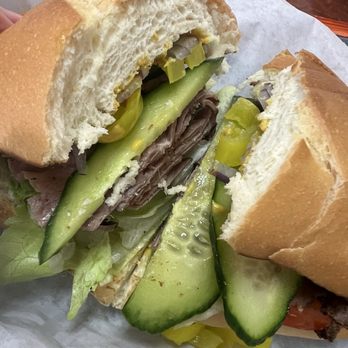 Bagel Bakery of Dublin - Roast beef sandwich on a plain roll. 4 out of 5 stars! - Bakeries Near Me - Dublin, California Bagel Bakery of Dublin - Roast beef sandwich on a plain roll. 4 out of 5 stars! - Bakeries Near Me - Dublin, California