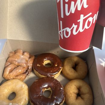 Tim Hortons - 6 donuts and a cappuccino - Coffee & Tea Near Me - Mt Juliet, Tennessee Tim Hortons - 6 donuts and a cappuccino - Coffee & Tea Near Me - Mt Juliet, Tennessee