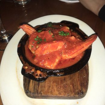 Filicudi Restaurant - Garlic prawns, entree. - Italian Near Me - Five Dock, NSW