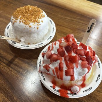 Wailua Shave Ice - Triple coconut & lava flow - Shaved Ice Near Me - Kapaa, Hawaii Wailua Shave Ice - Triple coconut & lava flow - Shaved Ice Near Me - Kapaa, Hawaii