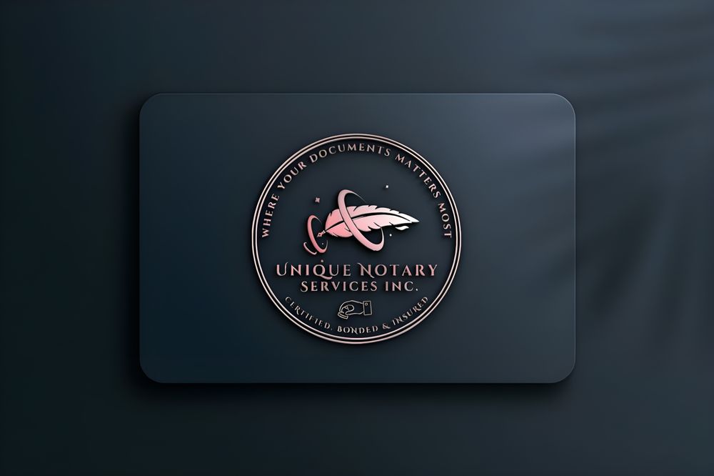 UNIQUE NOTARY SERVICES Request a Quote 3535 Piedmont Rd NE, Atlanta