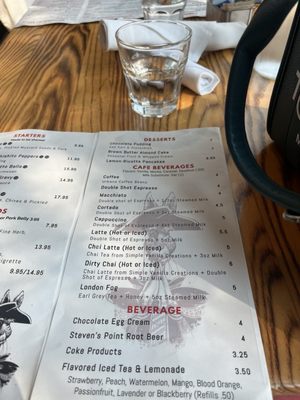 Menu photo 5 Sacred Beast Cincinnati, OH
