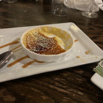 Osteria Romana - Cream brûlées that 5 people couldn't eat after first attempt!!! - Italian Near Me - Norwalk, Connecticut