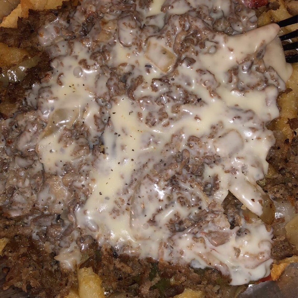 World Famous Gorilla Bob's - Philly cheese fries with wiz & all vegetables - Sandwiches Near Me - Louisville, Kentucky World Famous Gorilla Bob's - Philly cheese fries with wiz & all vegetables - Sandwiches Near Me - Louisville, Kentucky