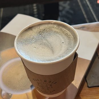 Werewolf Coffee Bar - Charcoal Latte (12oz) - Coffee & Tea Near Me - Chicago, Illinois