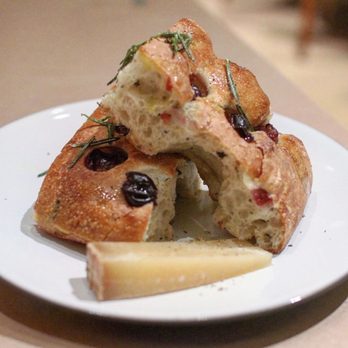 Vallata - Focaccia with grapes and Pecorino - Italian Near Me - New York, New York Vallata - Focaccia with grapes and Pecorino - Italian Near Me - New York, New York