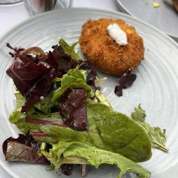 Urban Press Winery & Restaurant - Crab cakes with salad - Wine Bars Near Me - Burbank, California Urban Press Winery & Restaurant - Crab cakes with salad - Wine Bars Near Me - Burbank, California