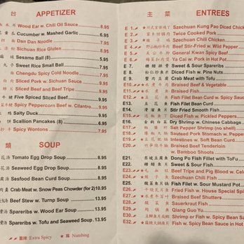 Chef Yan - Menu (authentic?) - Chinese Near Me - Fairfax, Virginia