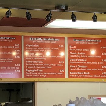 Big Apple Bagels - Menu - Bagels Near Me - Naperville, Illinois