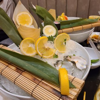 Ginza - Aftermath of the  Ginza Sushi & Sashimi Platter - Sushi Bars Near Me - Levittown, New York