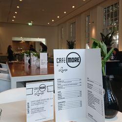 More - 'More cafe' is in same building as the museum