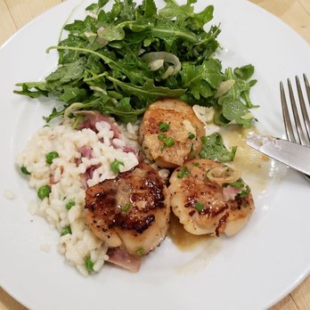 Sur La Table - Our completed dinner ""romantic seafood for two", on 4/19/19. Twas delightful to taste, but we ate standing up! - Kitchen Supplies Near Me - Naperville, Illinois