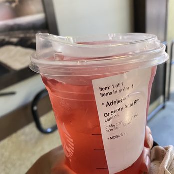 Starbucks - Strawberry açaí refresher - Coffee & Tea Near Me - Palo Alto, California Starbucks - Strawberry açaí refresher - Coffee & Tea Near Me - Palo Alto, California