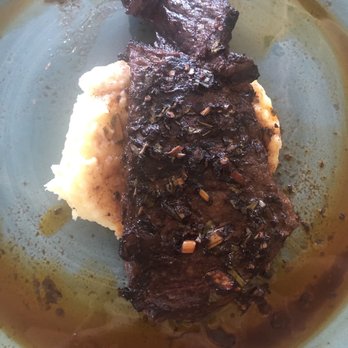 Parkers' Lighthouse - Steak, cotija mashed potatoes, and chimichurri. - Seafood Near Me - Long Beach, California Parkers' Lighthouse - Steak, cotija mashed potatoes, and chimichurri. - Seafood Near Me - Long Beach, California