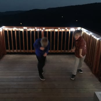 Skyhouse Project - Ceremony Deck - Boys getting it on - Venues & Event Spaces Near Me - Boulder Creek, California