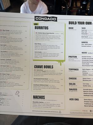 Menu photo 5 Condado Tacos Mountain Brook, AL