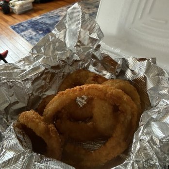 Dolce Pizza - Onion rings, there were more in the order then are shown. - Pizza Near Me - Philadelphia, Pennsylvania