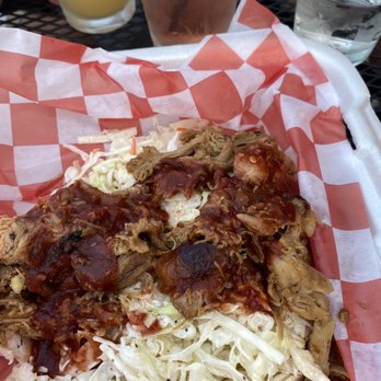 Big's BBQ & Brew Pub - Pork-slaw salad - Barbeque Near Me - Mt Vernon, Iowa