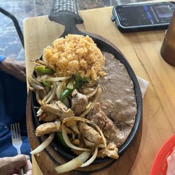 Chicken fajitas