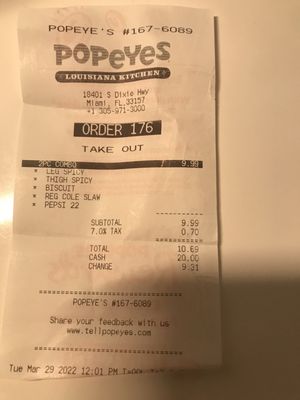 Menu photo 1 Burger King Doral, FL