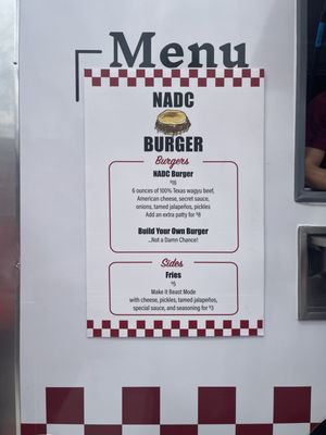 Menu photo 6 NADC Burger Austin, TX Menu photo 6 NADC Burger Austin, TX
