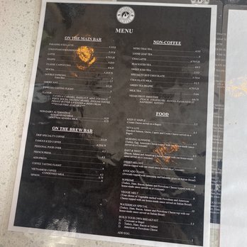 Waterbean Coffee - menu - Coffee & Tea Near Me - Winston-Salem, North Carolina Waterbean Coffee - menu - Coffee & Tea Near Me - Winston-Salem, North Carolina